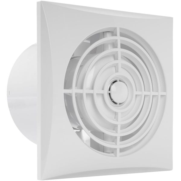 Vent Systems 100 mm elektrisch geräuscharmer Badventilator - mit Bewegungssensor und Zeitschaltuhr - Wand, Deckenmontage - für fensterlose Räume - energieeffizienter Ventilator für Haus, Küche, Garage