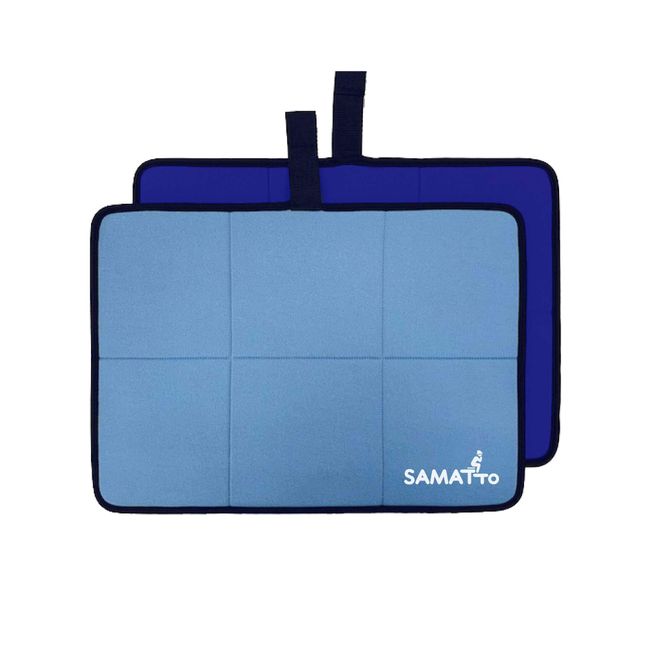 SAUNOI SAMATTO Folding Sauna Mat (Sky Blue x Blue)