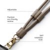 [CASETiFY] Pebble Cord Smartphone Shoulder - Greige, Greige (Cord)