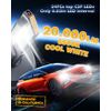 AUXBEAM H4/9003 LED Headlight Bulb Conversion Kit High Low Dual Beam 6500K White