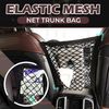 2 Layer Elastic Net Pocket Bag Between Car Seat Organizer Storage Mesh Holder