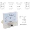 Ammeter, Analog Ammeter, 85C1 DC 0~1MA Pointer DC Ammeter Current Measuring Meter Pointer DC Ammeter with Stable Performance