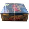 RAW PERFORATED EXTRA WIDE BLACK TIPS (36)