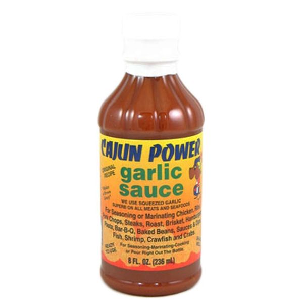 Garlic Sauce 8 Oz ,Cajun Power Sauce Mf,28882 3-pack