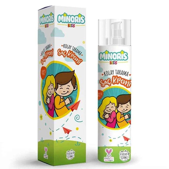 Minoris Kids Organik Kolay Tarama Saç Kremi 8682397051036