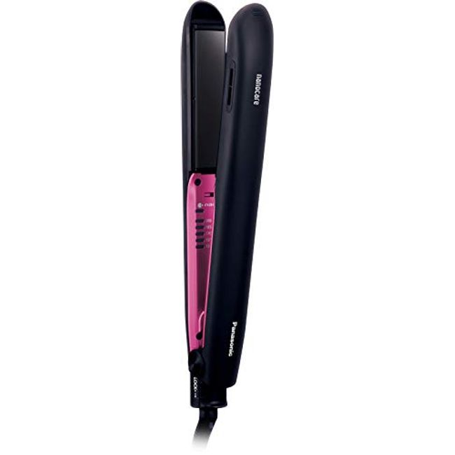 Panasonic Nanocare EH-HS9E-K Hair Straightening Iron, Black