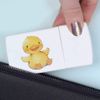 'Happy Yellow Duck Sitting' Pill Box with Tablet Splitter (PI00033490)