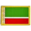 Chechnya Flag Patch 8 x 6 cm