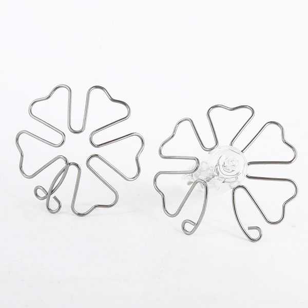 Orirya Nipple Clip Strong Nipple Ring Nipple Ring Flower Shape Metal Wire Clip Sm Restraint for Women Adult Toy Nipple Clip Nipple Accessories 1 Pair