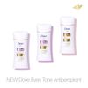 Dove Even Tone Antiperspirant Deodorant for Uneven Skin Tone Restoring Powder Sweat Block for All-Day Fresh Feeling 2.6 oz 3 Count