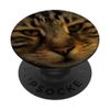 Long Haired Tabby Cat Artistic Pet Portrait PopSockets Adhesive PopGrip