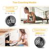FGY Digital Timer with Large LED Display Magnetic Kitchen Timer for Cooking Baking (Silver)