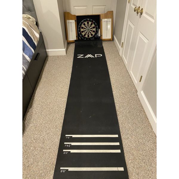 Heavy Duty Rubber Dart Board Floor Mat