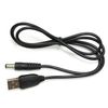 USB-A Type DC Converter Cable Outer Diameter 0.2 inch (5.5 mm) Inner Diameter 0.08 inch (2.1 mm)
