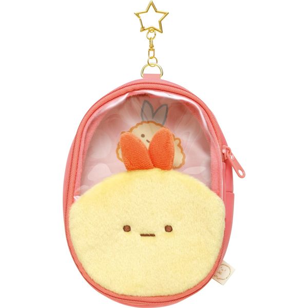 CA44206 Sumikko Gurashi Plush Pouch Shrimp Furano Tail