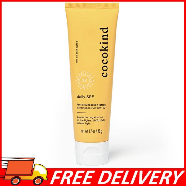 Cocokind Daily SPF, Face Sunscreen, Mineral Sunscreen w/ Zinc Oxide, Unscented