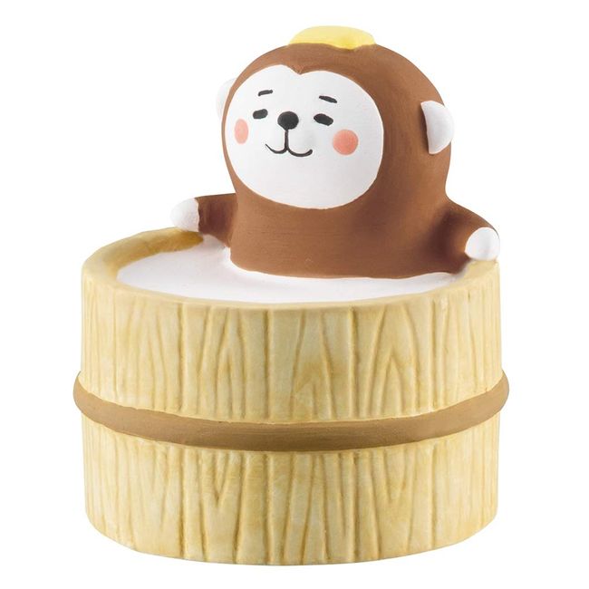 Decorle YB-43768 Loose Biyori Loose Aroma Mascot Monkey Diameter 2.3 x Height 2.5 inches (58 x 64 mm)