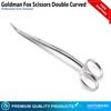 Dental Goldman Fox Scissors Double Curved Micro Iris Gum Super Cut Shears