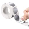 Youtei Scratch Sticker (Gray, 16mm Round (1000 Stickers))