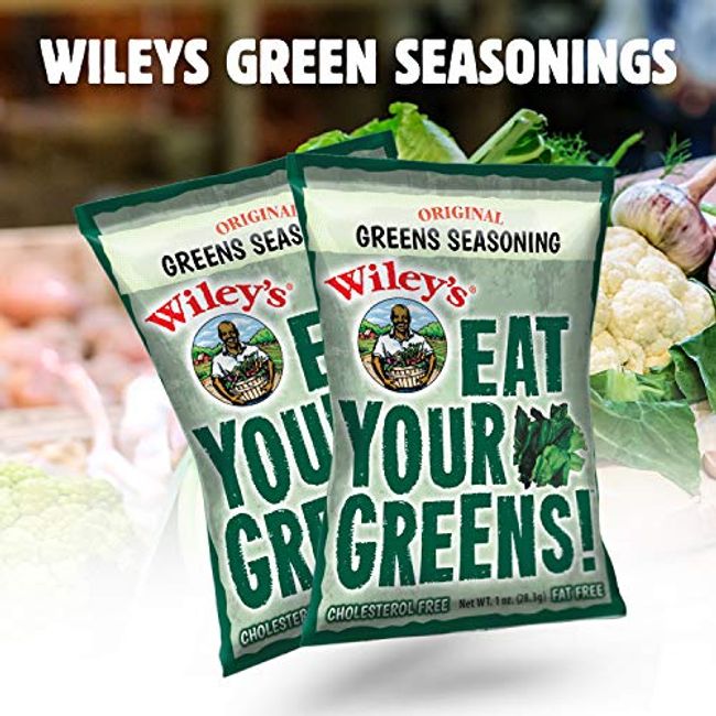 Wileys Green Seasonings -6 (SIX) Packets 1 OZ (28.3g)