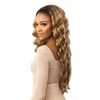 Outre Quick Weave Crimp Wave New Half Wig Cap Lays Flat TAURISA (DRCHAMBL)