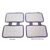 4 Replace Pad Carpet Cleaning Hard Floor Pad Scrub for Shark Sonic Duo KD400W
