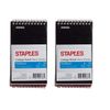 STAPLES Top Bound Memo Books, 3" x 5", 10/Pack (10 Pack)