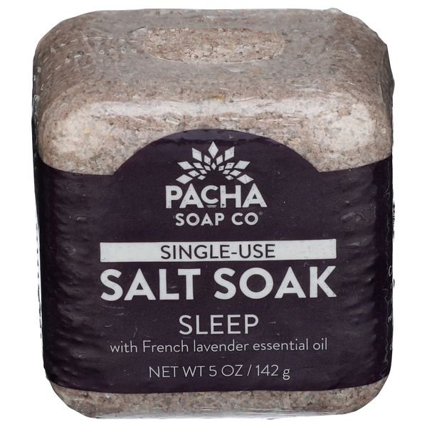 PACHA SOAP Sleep Salt Block 5OZ, 5 OZ