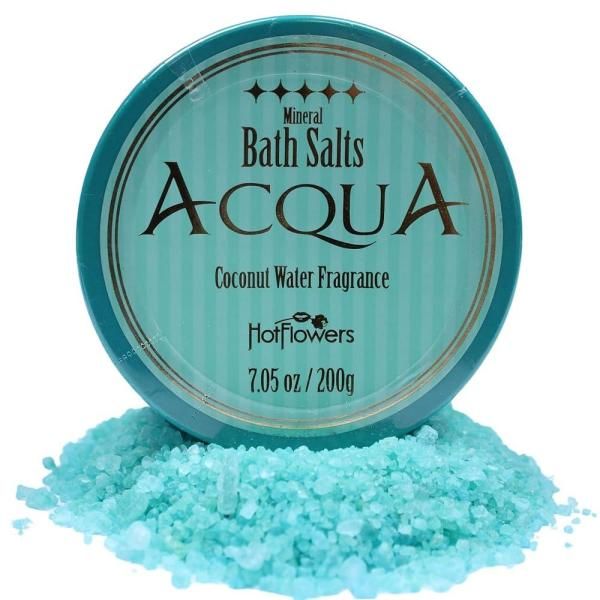 HotFlowers Bath Salts Hot Flowers Acqua Mineral Bath Coconut Water Fragrance Set - Women&#39;s Foot Soak Relaxing