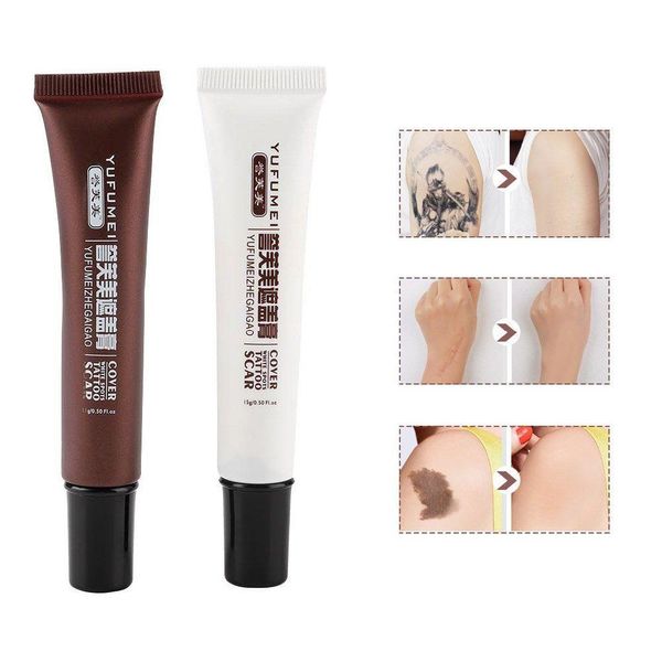 Moist Moisture Tattoo Concealer Professional Waterproof Scar Hide Cover Cream Birthmark Makeup Set