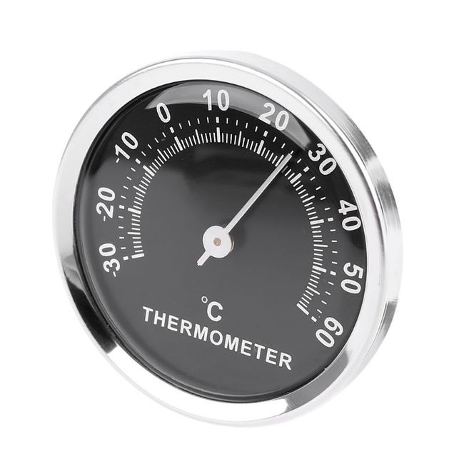 Car Mini Precise Analog Thermometer Hygrometer Humidity Temperature Gauge  Tool