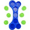 E&A Distribution Limited Bone Shape Feeding Interactive Game-Dog Training