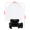 Jnrtifow Foldable Sight Scope Lens Screen Protector Shield Panel for Airsoft Scope Red Dot