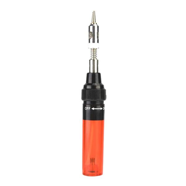 Cordless Soldering Iron MT-100 Portable Pen Shaped Gas Blow Soldering Iron Multi-Function Refillable Gas Soldering Iron for Electronic PC Repair Tool