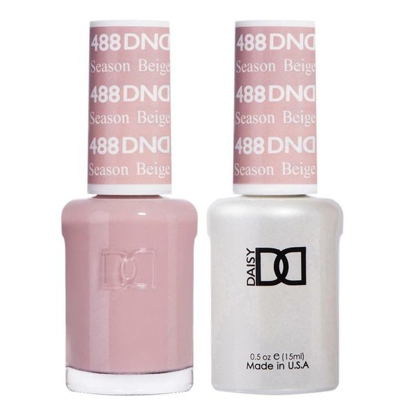 DND Duo Gel & Lacquer Seasond Beige #488