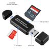 10X  USB TYPE C OTG to USB 2.0 Adapter SD/Micro SD Card Reader With 3.0 USB Male