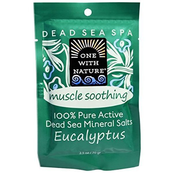 One Nature Bath Salts,Eucalypt,Soot 2.5 Oz (Pack of 6)
