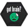 Evike Operator Profile PVC Hex Patch Spooky Series (Style: Got Brain)