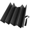 Reflective Black Foil Car Sun Shade Standard Reversible Folding Windshield Cover