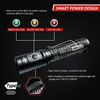 1x Axefury Rechargeable Magnetic Flashlight 1300 Lumens Tactical LED Flashlight