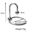 1" Sperm Stopper ring  with Glans Rolling Ball for extra stimulation