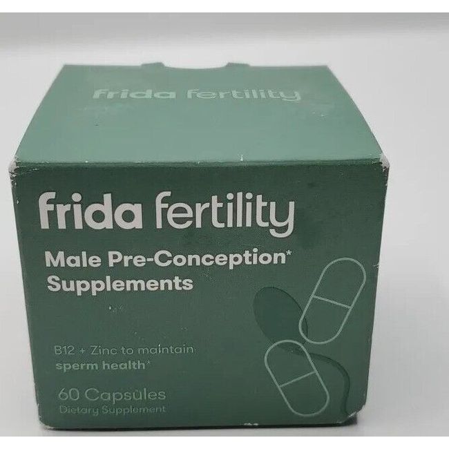 Frida Fertility Male Pre-Conception SUPPLEMENT,  60 CAPSULES