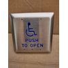 Push plate, Stainless steel , vandalism resistant design.