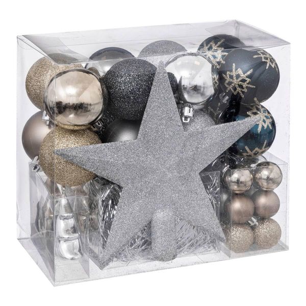 Christmas bauble kit, 44 pieces