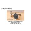 STALEKS Pododisc 25 mm Pedicure + 5 Refills File 180 Grit Professional Home Use Stainless Steel (PDset-25)