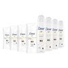 Dove Invisible Advanced Care Deodorant Solid Sticks Clear Finish 2.6 oz (Pack of 2)