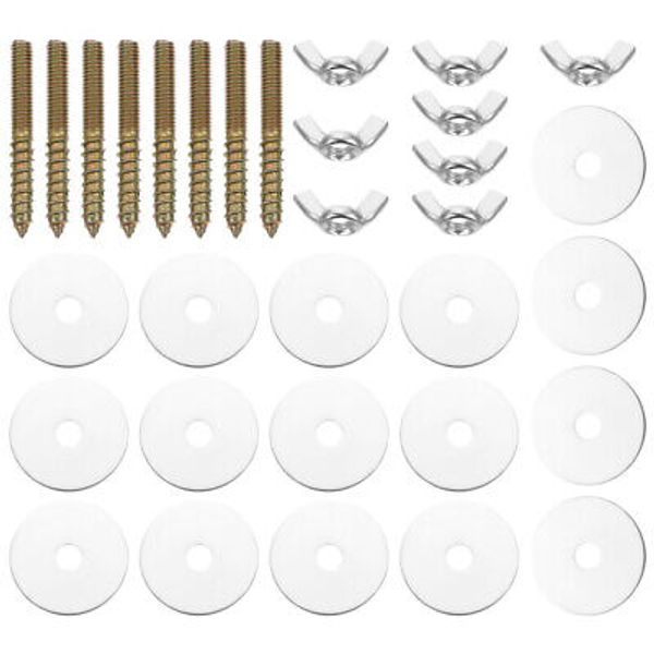 8 Sets Bird Perch Hardware Cage Screw Small Pet Screws Retaining for