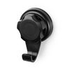 Compactor Set of 4 Small Hooks, SUCTION CUP : TPU AND ABS, Black