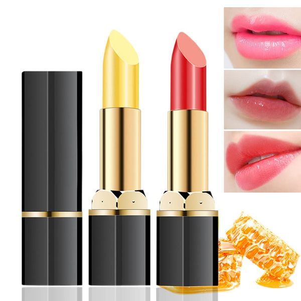 REVERIE DIARY Lipstick Set - Lip Plumper Stick Makeup Magic Color Changing Glitter Lipstick for Women, Lip Stain Gloss Moisturizing And Long Lasting Waterproof Lip Balm Makeup