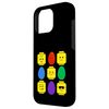 Building Brings Blocks Easter Head Egg Family Matching Smartphone Case for iPhone 16 Pro